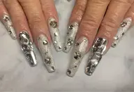 ハンド💅✨【オフ込み】🟩チップ長さ出し10本付🟩持ち込み120分アートコース✨💖