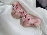 《ミニモ学割》u2410本長さだしアートし放題パーツ付け放題🉐（パーツ別料金あり）