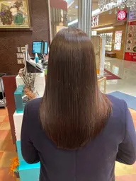 カット+白髪ぼかしカラー+4ステップトリートメント