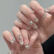 ワンホン🌷マグネット✨フレンチネイル