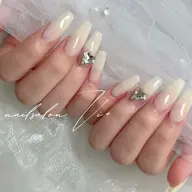 【スカルプチップ10本パーツ付き】ワンカラー/グラデーションコース🌟