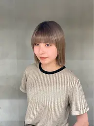 ダブルカラー+超音波トリートメント