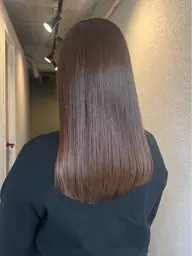 🥈人気No.2🥈カット+ブリーチなしダブルカラー+トリートメント
