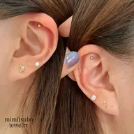 3セットコース【ラッシュリフト、眉ワックス、耳ツボジュエリー】