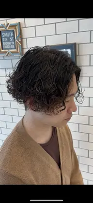 【朝のセットが楽になる】カット＋波巻きパーマ🌊🌀