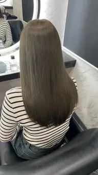 透明感🆙‼️ブリーチ無しダブルカラー