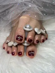 学生限定🎓フット💅ワンカラー🤍オフあり✨学割15%OFF