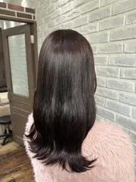 カラーでツヤツヤに✨️ 🎀髪質改善カラー‎＋ケアプロアイロン🎀