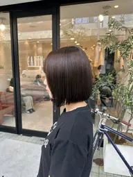 ボブスタイル   ※3センチ以上のカットをされる方が対象