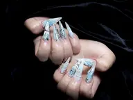 【長さだし】持ち込みデザイン180分(パーツ付け放題) ¥16880→¥4980