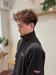 【men's】メンズカット/マッシュ/センターパート/スパイキー/ビジネス/刈り上げ🉑