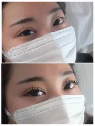 フラットラッシュまつ毛エクステつけ放題