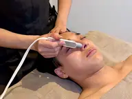 \メンズにお勧め✨ごっそり排出/毛穴洗浄+鎮静パック仕上げ！皮脂が多く気になる方おすすめ💪🏻お顔と頭皮の毛穴掃除🧹