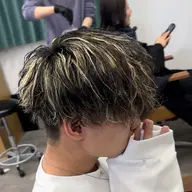 ケアブリーチ使用☆ハイライト+ケアカラー+クイックトリートメント