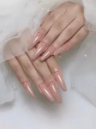 自爪ワンカラー/ラメグラデーション(パラジェル)