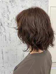 UR castle式“朝ラク髪”ドライカット➕柔らか質感パーマ