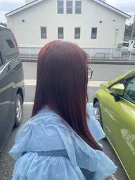 【ブリーチなし】カット➕アディクシーカラー♡