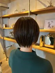 【straight model】髪質改善縮毛矯正＋カット