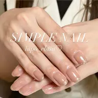 シンプルデザイン♡