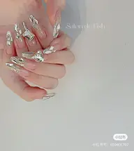 ハードデザイン＋ジェルスカルプ＋パーツつけ放題