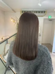 艶透明感カラー+ 3step treatment ⭐️【平日minimo限定クーポン】