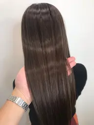 🚨【パーマ落としに最適♪♪】🚨 ボリュームダウンストレート&カット&超音波ケア