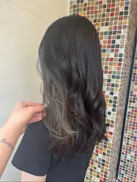 カット＋インナーorイヤリングカラー🩷