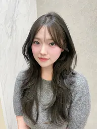 ✧︎似合わせ韓国風レイヤーカット＋髪質改善トリートメント付き炭酸スパ✧︎