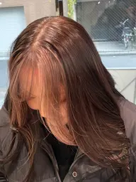 🪽フェイスフレーミング🪽꒰ 顔周りブリーチ+全頭カラー꒱