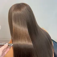 💫🦋似合わせカット＋ブリーチなしダブルカラー＋髪質改善トリートメント🦋💫 透明感/艶カラー/赤み消し/オリーブ系