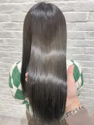 小顔似合わせカット×髪質改善ストレート（ストレートパーマ）