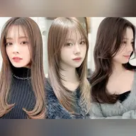 《カット》【レイヤー💎】ワンカールでキまる❗️韓国小顔レイヤー🇰🇷 韓国で話題のウォータートリートメント付き💧