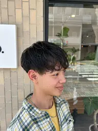 【平日限定】【男性限定】似合わせカット＋眉カット＋ナノバブル