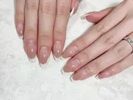 フレンチネイル🧡オフ込み(フィルイン)