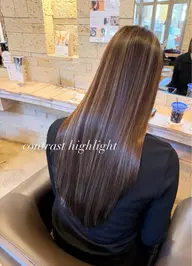 【☝🏻‪‪オシャレ女性必見☝🏻】カット+デザインカラー(インナーorハイライト)+2stepトリートメント💫
