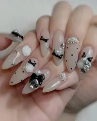 【21.22日限定】💎長さだし10本+デザインやり放題💎【オフケア込】追加料金なし✨話題のクロスモールドも✨