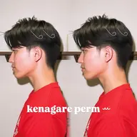“新規限定”メンズカット＋パーマ◎朝ラクセット