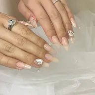 【HAND】チップ長さ出し🍬オフ無し ワンカラーorラメグラ🍬🫧¥6000 色mixok!