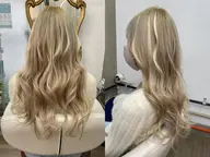 《トリプルカラー》ケアブリーチ+ケアカラー+トリートメント　¥28600→¥26000