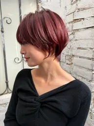 【ショートがしたい】カット+内部補修トリートメント‼️ ショートが似合わないはありえない。似合わせます。