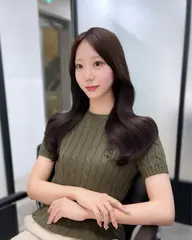 韓国レイヤーカット+活性ケラチンカラー