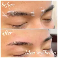 【メンズアイブロウ】メンズもお問い合わせ多数頂いてる為クーポン作りました♪お顔の黄金ベースに男の人にも似合う眉毛を提案！