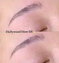 💫ハリウッドブロウリフト(眉毛パーマ)+アイブロウwax⚠️2~3週間自己処理をしていない方※詳細必読