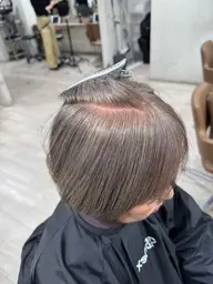 【モニター協力】白髪ぼかし透明感カラー + 潤いトリートメント🍀