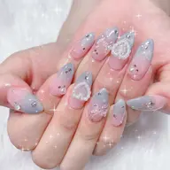 長さ出し8400❣️1日2名様限定超お🉐✨シンプル持ち込みデザイン【すぐ予約OK】