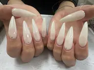 【リピーター様専用付け替えオフ無料アクリルスカルプ10本長さ出し＋ワンカラーorグラデーション、カラー三色まで】