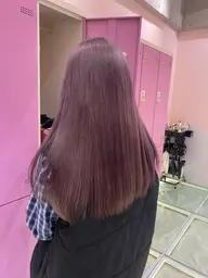 ‼️ダメージ9割減💎【ケアブリーチ➕カラー➕クイックトリートメント🫧⠀】(ブリーチ1回込)