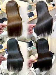 【艶髪縮毛矯正+1stepトリートメント🤍𓈒𓏸】