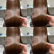 寒色系ワンカラー➕aujua3step➕超音波アイロン〖 暖色/寒色/韓国ヘア/艶髪〗