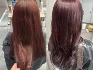 大人気レッドカラー❤️ダブルカラー、ブリーチ可《デザイン不可》